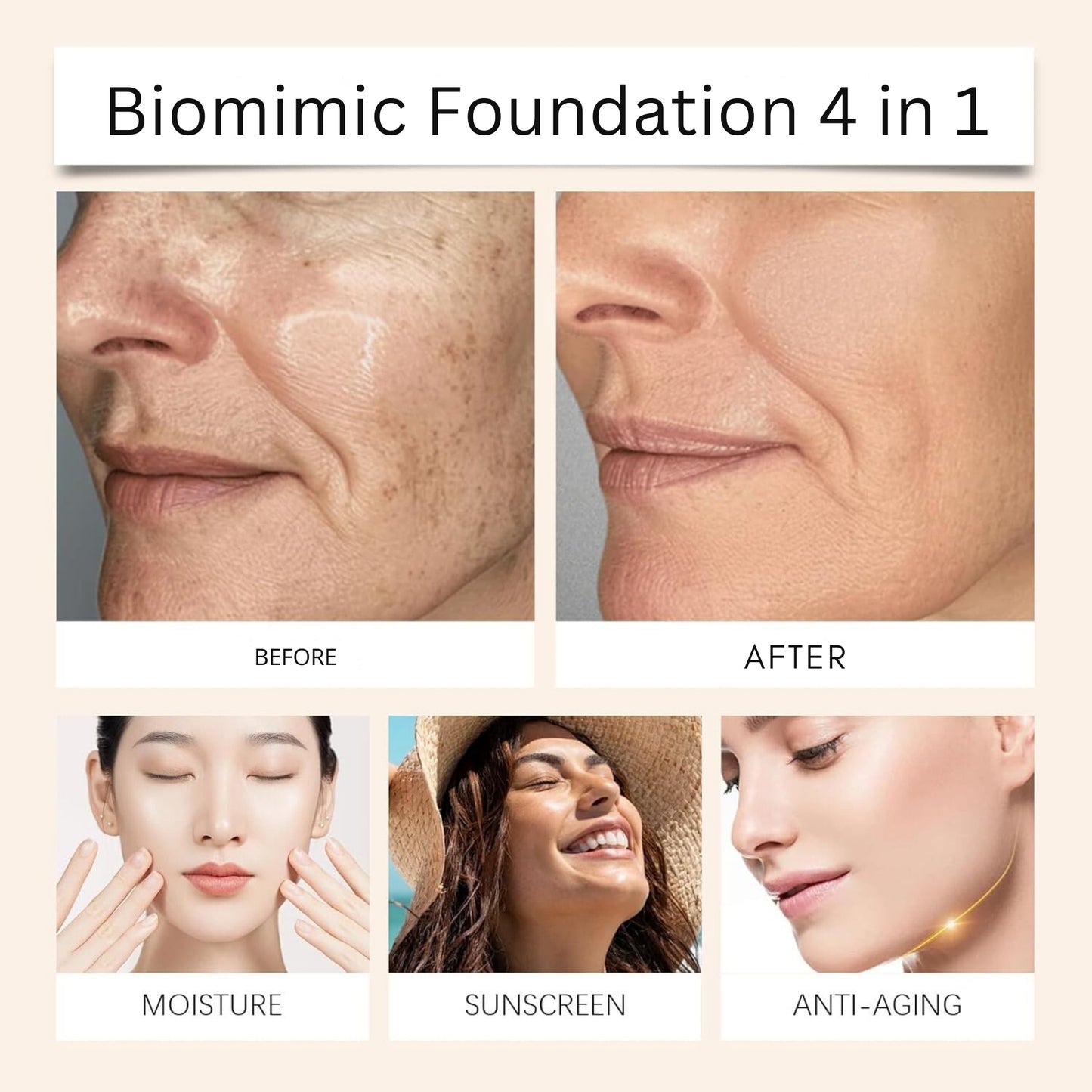 Biomimic Foundation 4 in 1 by VALEVA™