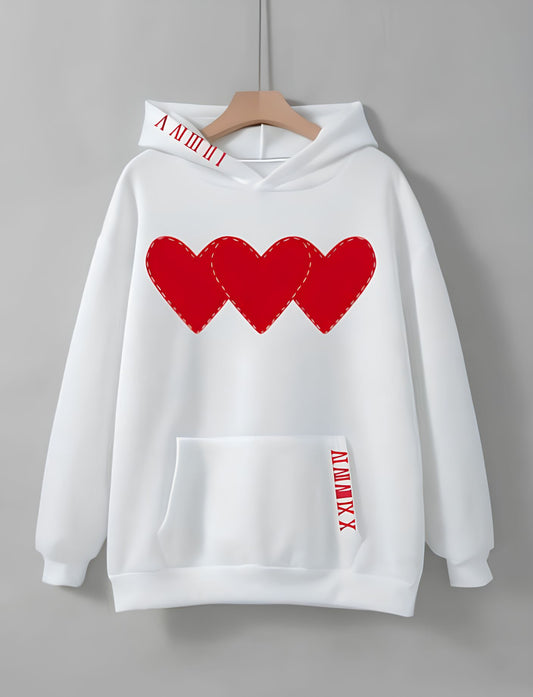 Triple Hearts Hoodie