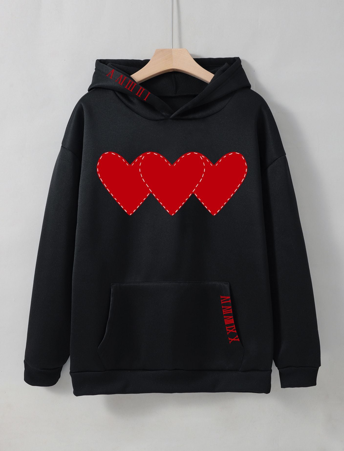 Triple Hearts Hoodie