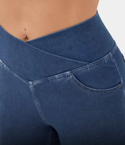 High Waisted Flare Jeans