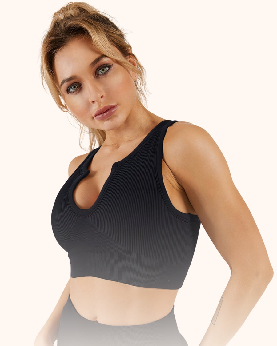 V-Neck Sports Bra