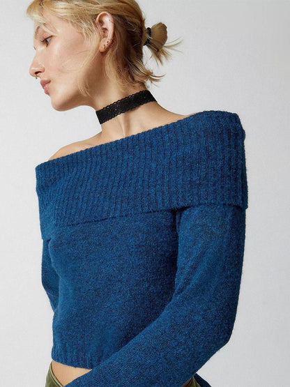 Off Shoulder Sweater