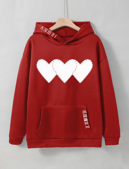 Triple Hearts Hoodie