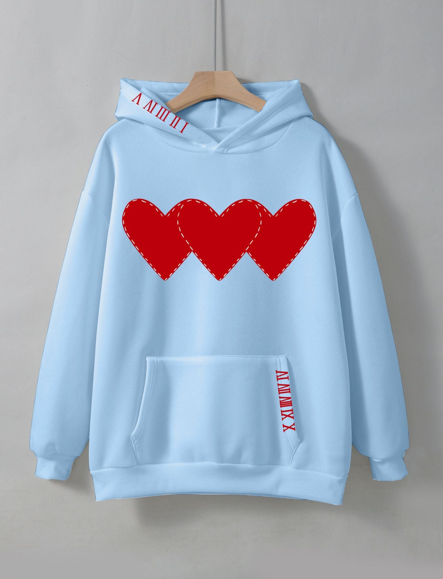 Triple Hearts Hoodie